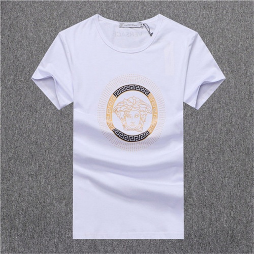 Cheap Versace T-Shirts Short Sleeved For Men #478833 Replica Wholesale [$22.00 USD] [ITEM#478833] on Replica Versace T-Shirts