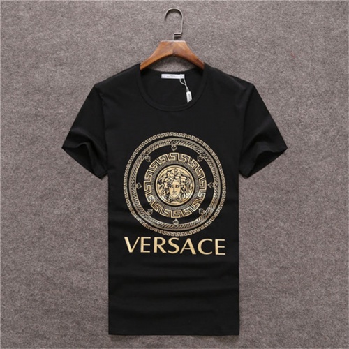 Cheap Versace T-Shirts Short Sleeved For Men #478840 Replica Wholesale [$22.00 USD] [ITEM#478840] on Replica Versace T-Shirts