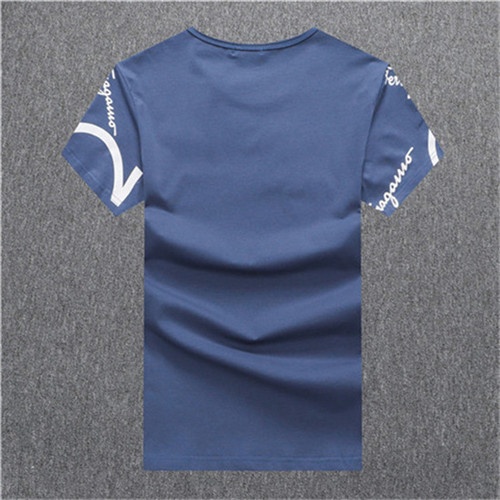 Cheap Salvatore Ferragamo T-Shirts Short Sleeved For Men #478854 Replica Wholesale [$22.00 USD] [ITEM#478854] on Replica Salvatore Ferragamo T-Shirts