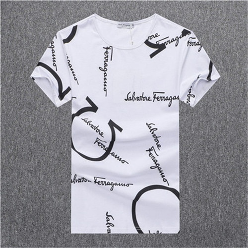 Cheap Salvatore Ferragamo T-Shirts Short Sleeved For Men #478856 Replica Wholesale [$22.00 USD] [ITEM#478856] on Replica Salvatore Ferragamo T-Shirts