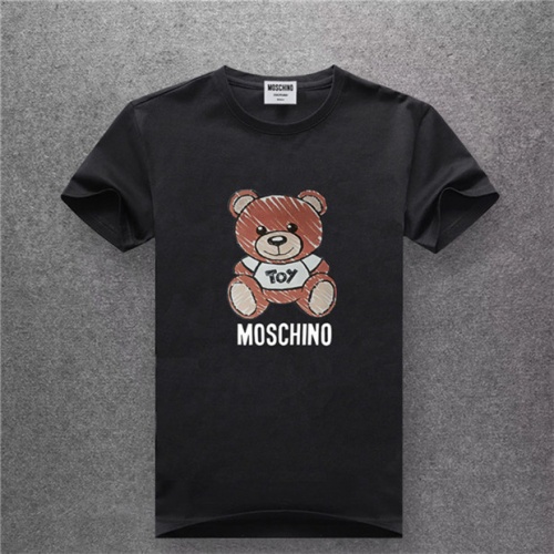 Cheap Moschino T-Shirts Short Sleeved For Men #478895 Replica Wholesale [$25.00 USD] [ITEM#478895] on Replica Moschino T-Shirts