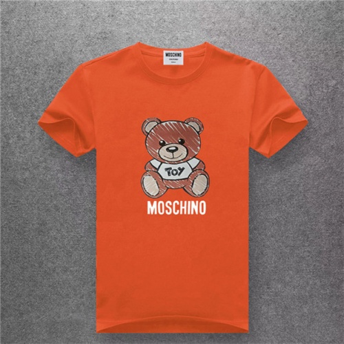Cheap Moschino T-Shirts Short Sleeved For Men #478899 Replica Wholesale [$25.00 USD] [ITEM#478899] on Replica Moschino T-Shirts