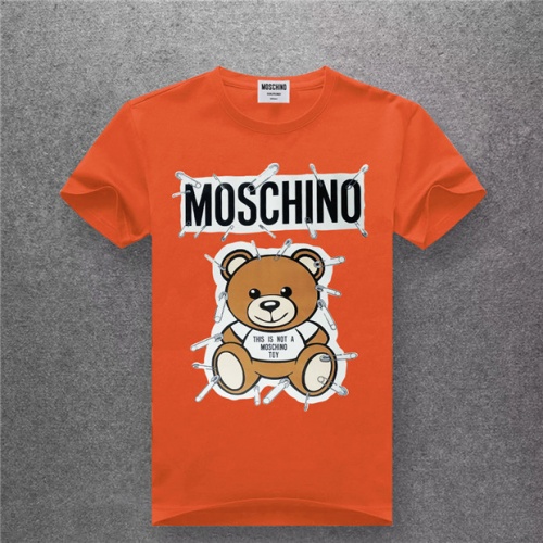 Cheap Moschino T-Shirts Short Sleeved For Men #478924 Replica Wholesale [$25.00 USD] [ITEM#478924] on Replica Moschino T-Shirts