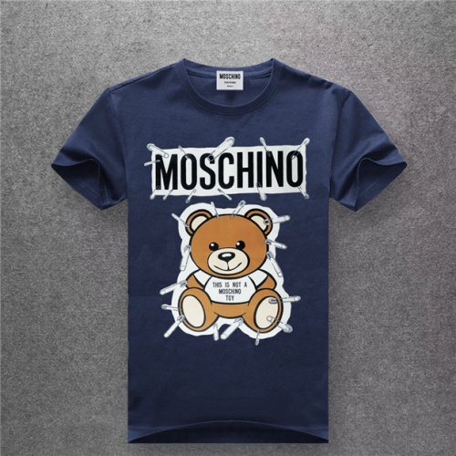Cheap Moschino T-Shirts Short Sleeved For Men #478927 Replica Wholesale [$25.00 USD] [ITEM#478927] on Replica Moschino T-Shirts
