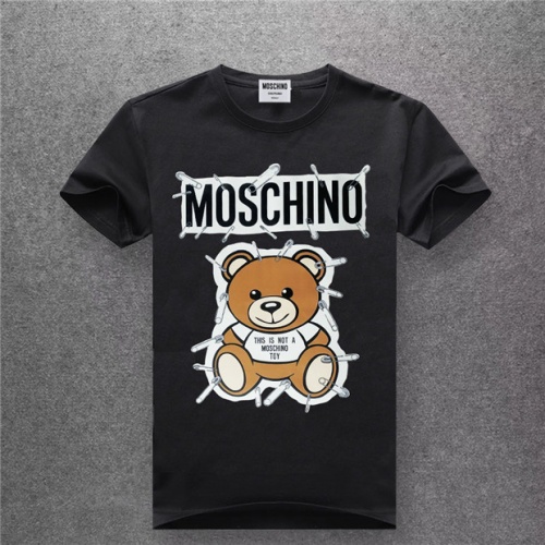 Cheap Moschino T-Shirts Short Sleeved For Men #478928 Replica Wholesale [$25.00 USD] [ITEM#478928] on Replica Moschino T-Shirts
