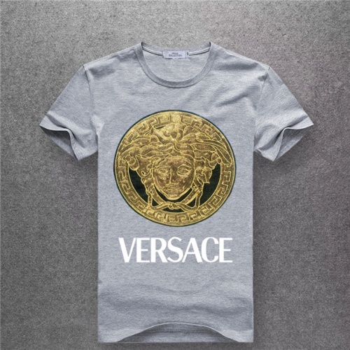 Cheap Versace T-Shirts Short Sleeved For Men #478958 Replica Wholesale [$25.00 USD] [ITEM#478958] on Replica Versace T-Shirts