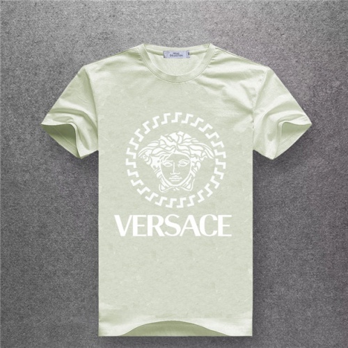 Cheap Versace T-Shirts Short Sleeved For Men #478965 Replica Wholesale [$25.00 USD] [ITEM#478965] on Replica Versace T-Shirts