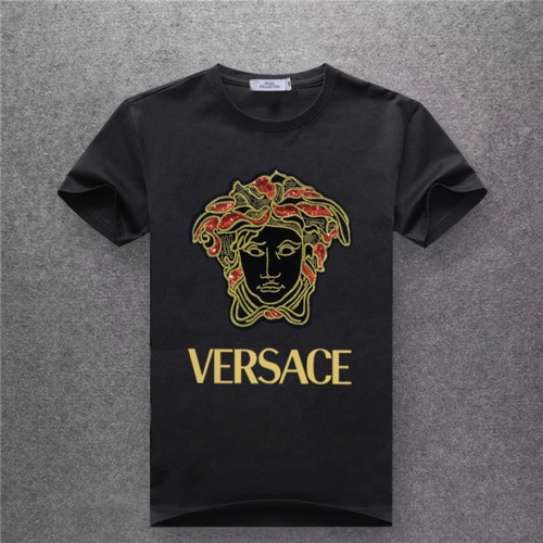 Cheap Versace T-Shirts Short Sleeved For Men #478997 Replica Wholesale [$25.00 USD] [ITEM#478997] on Replica Versace T-Shirts