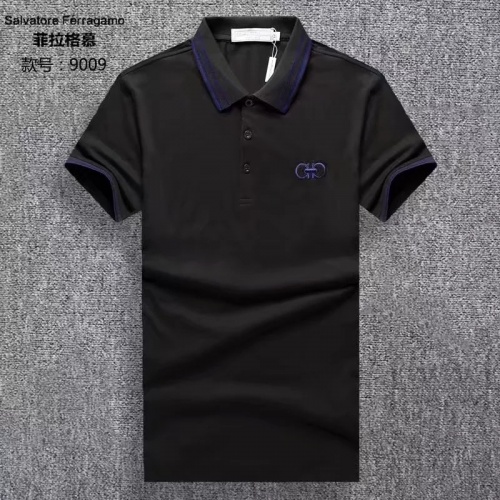 Cheap Salvatore Ferragamo T-Shirts Short Sleeved For Men #479842 Replica Wholesale [$31.50 USD] [ITEM#479842] on Replica Salvatore Ferragamo T-Shirts