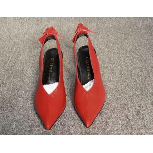 Cheap Celine High-Heeled Shoes For Women #479936 Replica Wholesale [$68.00 USD] [ITEM#479936] on Replica Celine Casual Shoes