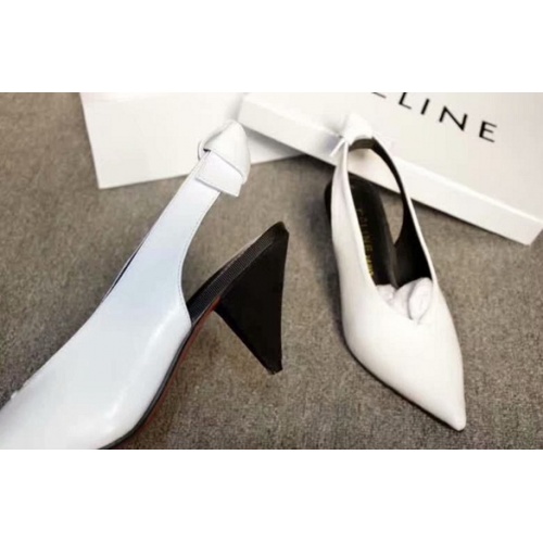 Cheap Celine High-Heeled Shoes For Women #479937 Replica Wholesale [$68.00 USD] [ITEM#479937] on Replica Celine Casual Shoes