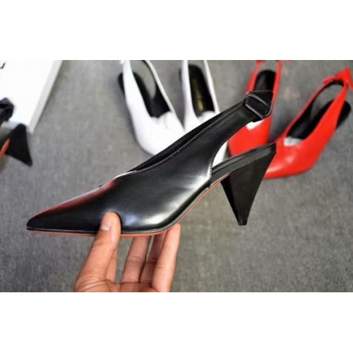 Cheap Celine High-Heeled Shoes For Women #479938 Replica Wholesale [$68.00 USD] [ITEM#479938] on Replica Celine Casual Shoes