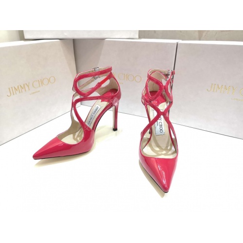 Cheap Jimmy Choo Fashion Sandal For Women #480247 Replica Wholesale [$91.00 USD] [ITEM#480247] on Replica Jimmy Choo Sandals