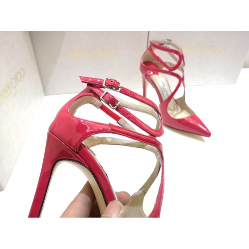Cheap Jimmy Choo Fashion Sandal For Women #480247 Replica Wholesale [$91.00 USD] [ITEM#480247] on Replica Jimmy Choo Sandals