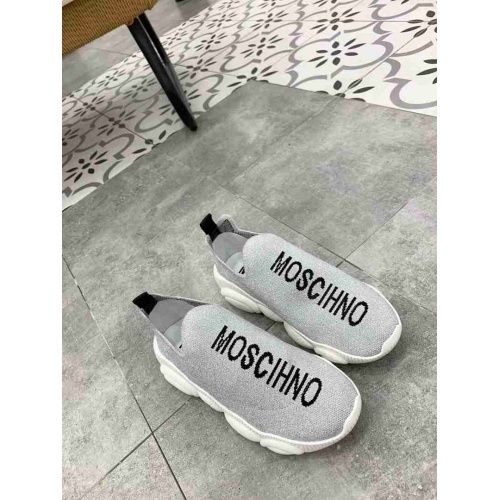 Cheap Moschino Casual Shoes For Women #480577 Replica Wholesale [$68.00 USD] [ITEM#480577] on Replica Moschino Shoes