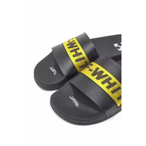 Cheap OFF-White Fashion Slippers For Women #480814 Replica Wholesale [$80.00 USD] [ITEM#480814] on Replica OFF-White Shoes