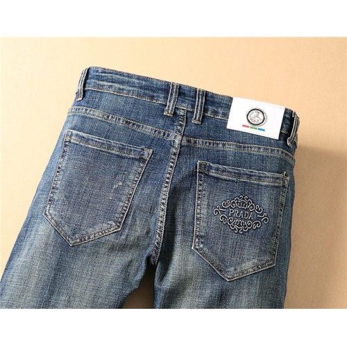 Cheap Prada Jeans For Men #480832 Replica Wholesale [$43.00 USD] [ITEM#480832] on Replica Prada Jeans