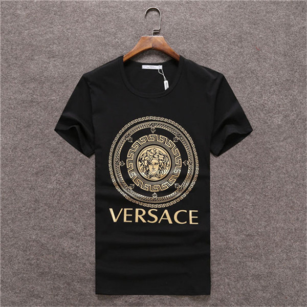 Cheap Versace T-Shirts Short Sleeved O-Neck For Men #478840 Replica ...