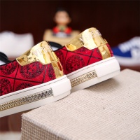 Cheap Versace Casual Shoes For Men #473642 Replica Wholesale [$75.00 USD] [ITEM#473642] on Replica Versace Flat Shoes