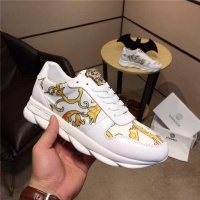 Cheap Versace Casual Shoes For Men #473663 Replica Wholesale [$80.00 USD] [ITEM#473663] on Replica Versace Flat Shoes