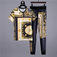 Cheap Versace Fashion Tracksuits Short Sleeved For Men #475540 Replica Wholesale [$85.00 USD] [ITEM#475540] on Replica Versace Tracksuits