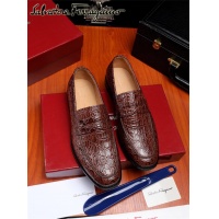 Cheap Salvatore Ferragamo SF Leather Shoes For Men #476121 Replica Wholesale [$95.00 USD] [ITEM#476121] on Replica Salvatore Ferragamo Leather Shoes