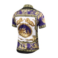 Cheap Versace Shirts Short Sleeved For Men #477313 Replica Wholesale [$36.50 USD] [ITEM#477313] on Replica Versace Shirts