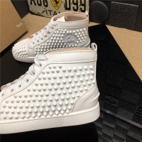 Cheap Christian Louboutin CL High Tops Shoes For Men #477766 Replica Wholesale [$85.00 USD] [ITEM#477766] on Replica Christian Louboutin High Top Shoes