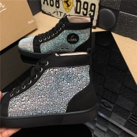 Cheap Christian Louboutin CL High Tops Shoes For Men #477784 Replica Wholesale [$85.00 USD] [ITEM#477784] on Replica Christian Louboutin High Top Shoes