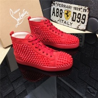 Cheap Christian Louboutin CL High Tops Shoes For Women #477831 Replica Wholesale [$82.00 USD] [ITEM#477831] on Replica Christian Louboutin High Top Shoes