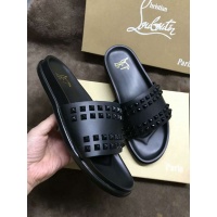 Cheap Christian Louboutin CL Fashion Slippers For Men #479999 Replica Wholesale [$65.00 USD] [ITEM#479999] on Replica Christian Louboutin CL Slippers