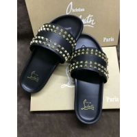 Cheap Christian Louboutin CL Fashion Slippers For Men #480000 Replica Wholesale [$65.00 USD] [ITEM#480000] on Replica Christian Louboutin CL Slippers