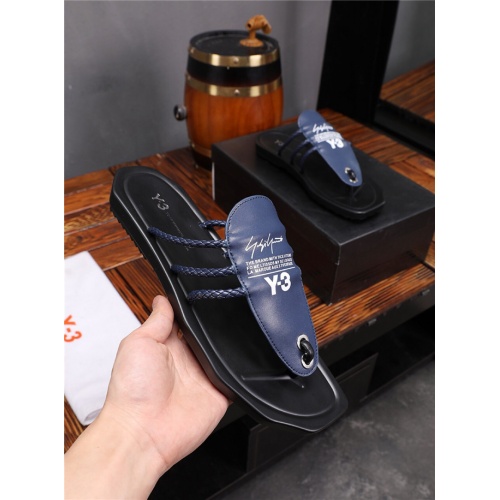 Cheap Y-3 Fashion Slippers For Men #481307 Replica Wholesale [$44.00 USD] [ITEM#481307] on Replica Y-3 Slippers