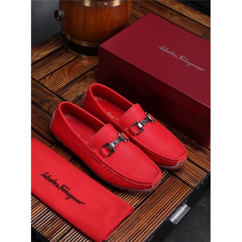 Cheap Salvatore Ferragamo SF Leather Shoes For Men #481322 Replica Wholesale [$78.00 USD] [ITEM#481322] on Replica Salvatore Ferragamo Leather Shoes