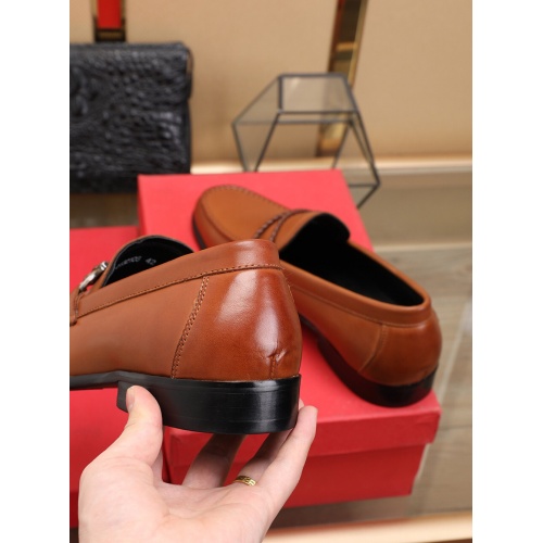 Cheap Salvatore Ferragamo SF Leather Shoes For Men #481329 Replica Wholesale [$85.00 USD] [ITEM#481329] on Replica Salvatore Ferragamo Leather Shoes