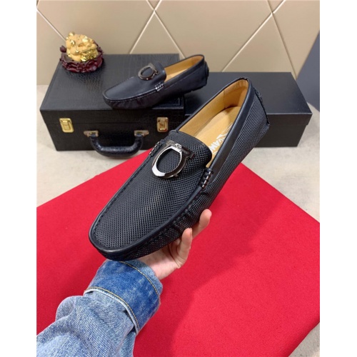 Cheap Salvatore Ferragamo SF Leather Shoes For Men #481346 Replica Wholesale [$68.00 USD] [ITEM#481346] on Replica Salvatore Ferragamo Leather Shoes