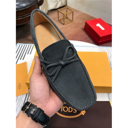 Cheap TOD\'S Leather Shoes For Men #481454 Replica Wholesale [$88.00 USD] [ITEM#481454] on Replica TOD'S Shoes