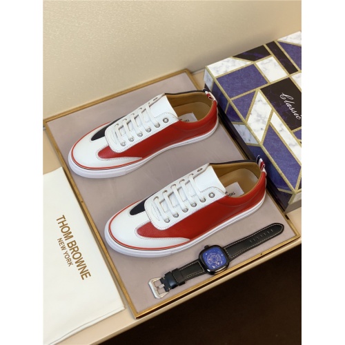 Cheap Thom Browne Casual Shoes For Men #482714 Replica Wholesale [$78.00 USD] [ITEM#482714] on Replica Thom Browne Shoes