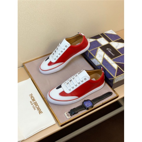 Cheap Thom Browne Casual Shoes For Men #482714 Replica Wholesale [$78.00 USD] [ITEM#482714] on Replica Thom Browne Shoes