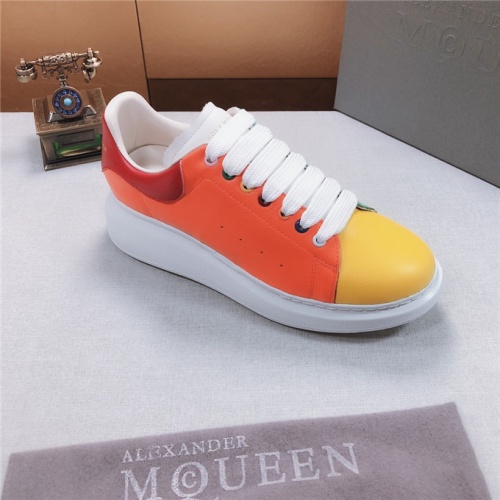 Cheap Alexander McQueen Shoes For Men #482721 Replica Wholesale [$88.00 USD] [ITEM#482721] on Replica Alexander McQueen Casual Shoes