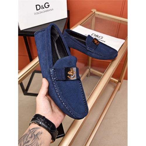 Cheap Dolce&amp;Gabbana D&amp;G Leather Shoes For Men #482863 Replica Wholesale [$80.00 USD] [ITEM#482863] on Replica Dolce &amp; Gabbana D&amp;G Leather Shoes
