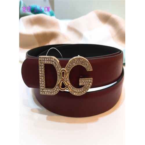 Cheap Dolce &amp; Gabbana D&amp;G AAA Belts For Women #483327 Replica Wholesale [$56.00 USD] [ITEM#483327] on Replica Dolce &amp; Gabbana D&amp;G AAA Quality Belts