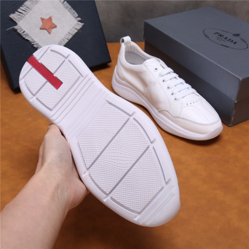 Cheap Prada Casual Shoes For Men #483337 Replica Wholesale [$80.00 USD] [ITEM#483337] on Replica Prada Flat Shoes