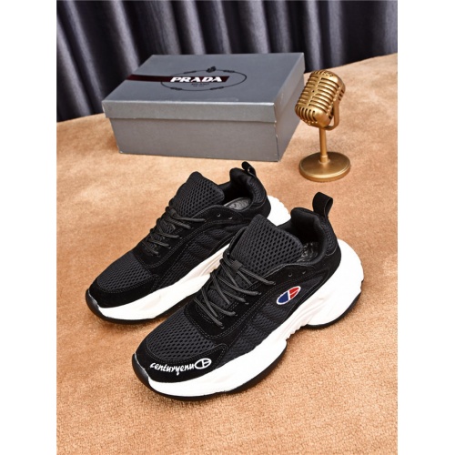Cheap Prada Casual Shoes For Men #483343 Replica Wholesale [$80.00 USD] [ITEM#483343] on Replica Prada Flat Shoes