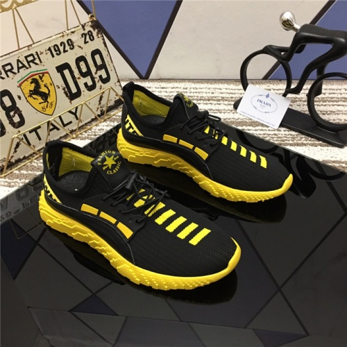 Cheap Prada Casual Shoes For Men #483397 Replica Wholesale [$69.00 USD] [ITEM#483397] on Replica Prada Flat Shoes