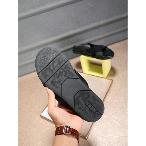 Cheap Prada Fashion Slippers For Men #483438 Replica Wholesale [$52.00 USD] [ITEM#483438] on Replica Prada Slippers