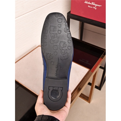 Cheap Salvatore Ferragamo SF Leather Shoes For Men #484277 Replica Wholesale [$85.00 USD] [ITEM#484277] on Replica Salvatore Ferragamo Leather Shoes
