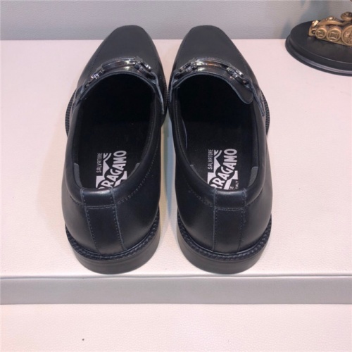Cheap Salvatore Ferragamo SF Leather Shoes For Men #484296 Replica Wholesale [$85.00 USD] [ITEM#484296] on Replica Salvatore Ferragamo Leather Shoes