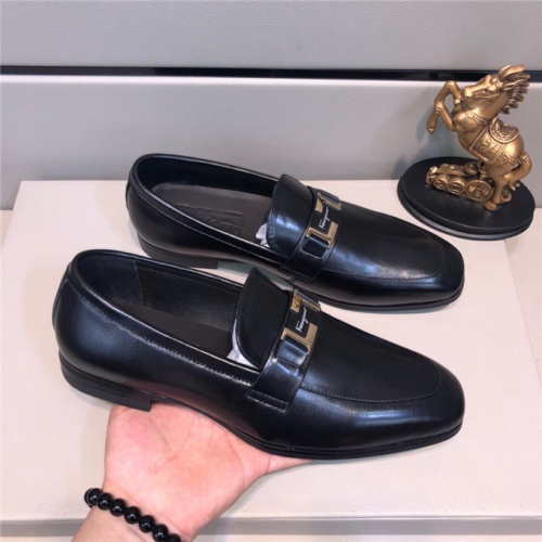 Cheap Salvatore Ferragamo SF Leather Shoes For Men #484298 Replica Wholesale [$95.00 USD] [ITEM#484298] on Replica Salvatore Ferragamo Leather Shoes