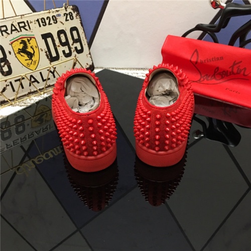 Cheap Christian Louboutin CL Shoes For Women #484949 Replica Wholesale [$82.00 USD] [ITEM#484949] on Replica Christian Louboutin Casual Shoes